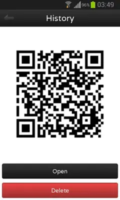 QR Code android App screenshot 1